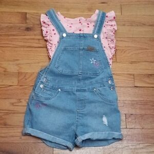 Joe's Girls 2 pc Overall Set sz 8